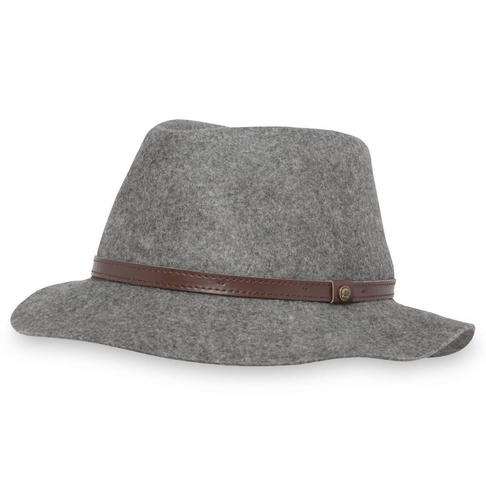 NEW SUNDAY AFTERNOONS women's tessa fedora hat in heathered ash